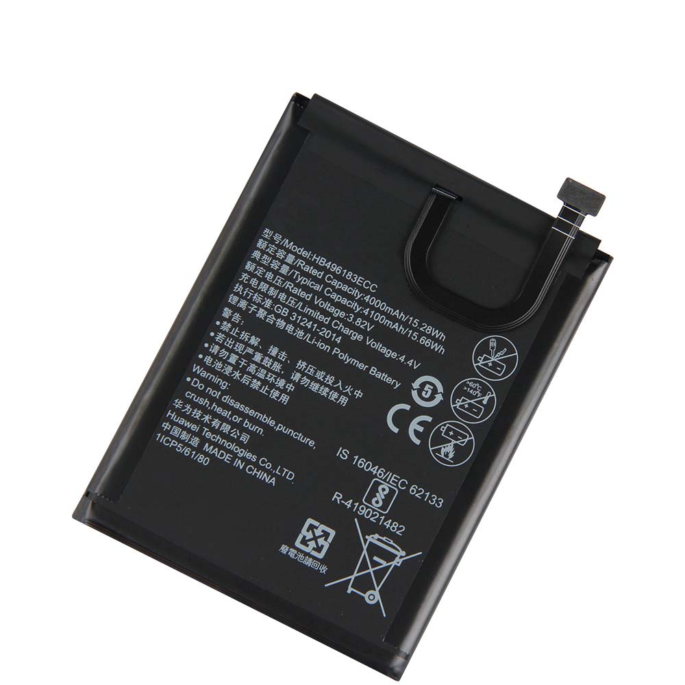 Original 4100mAh 15.66Wh 2-Zellen Huawei HB496183ECC Akku