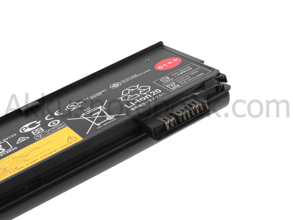 Original Lenovo ThinkPad T480 20L6 Akku 72Wh 6600mAh