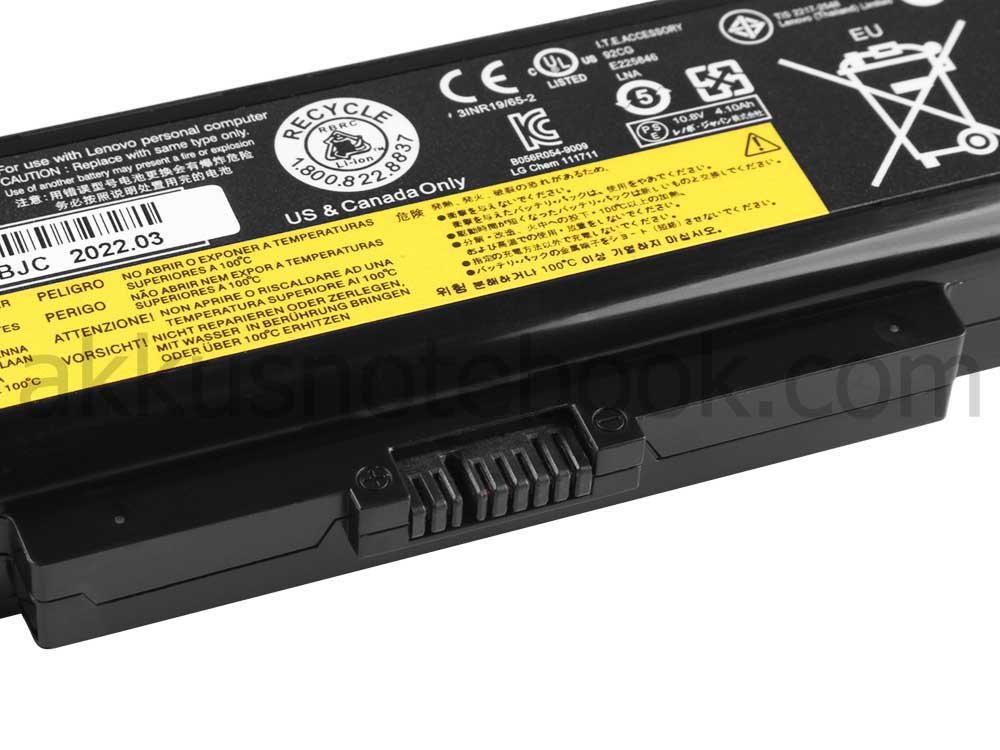 Original Akku Lenovo L11L6F01 L11L6R01 L11L6Y01 L11M6Y01 4400mAh 48Wh