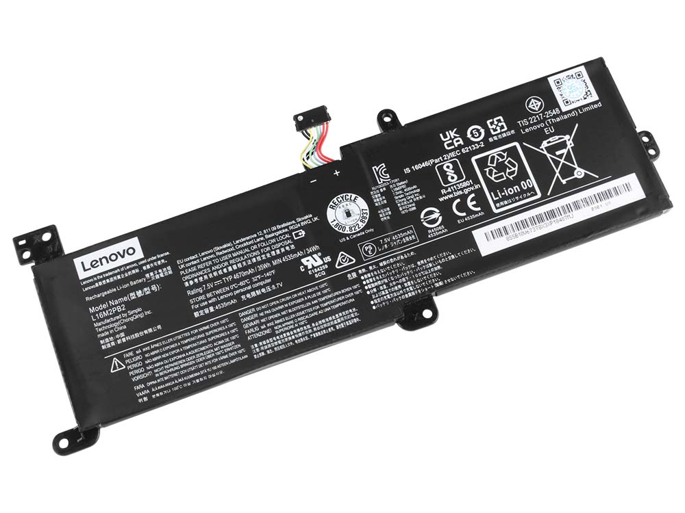 4610mAh 35Wh 2-Zellen Akku Lenovo IdeaPad S145-14IWL 81MU000QMX