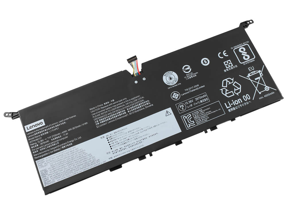 2735mAh 42Wh 4-Zellen Lenovo Yoga S730-13IWL 81J0007SAU Akku