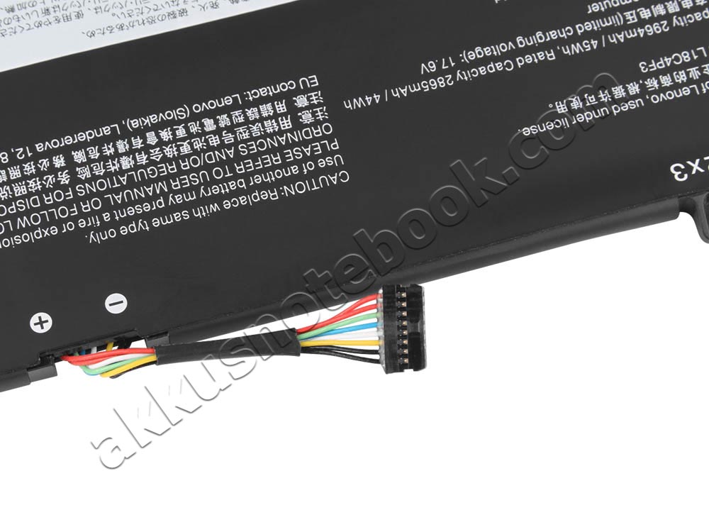 2964mAh 45Wh 4-Zellen Akku Lenovo IdeaPad C340-14IWL 81N4001VRK