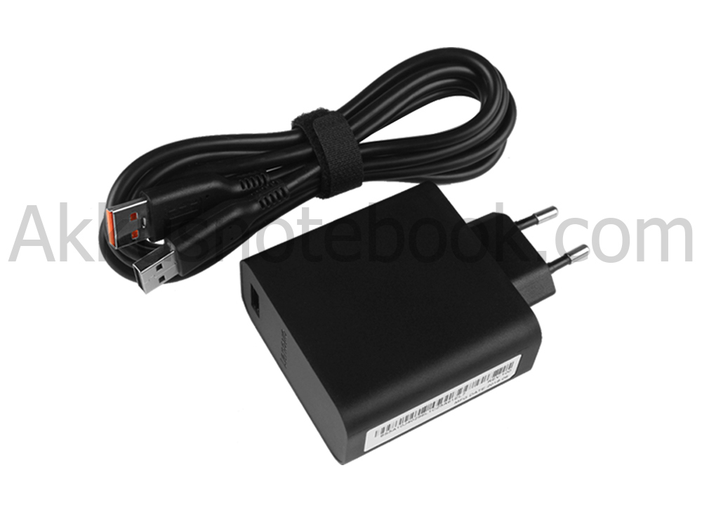 Original 65W Netzteil Lenovo Yoga 900-13ISK 80SD + Frei USB Ladekabel