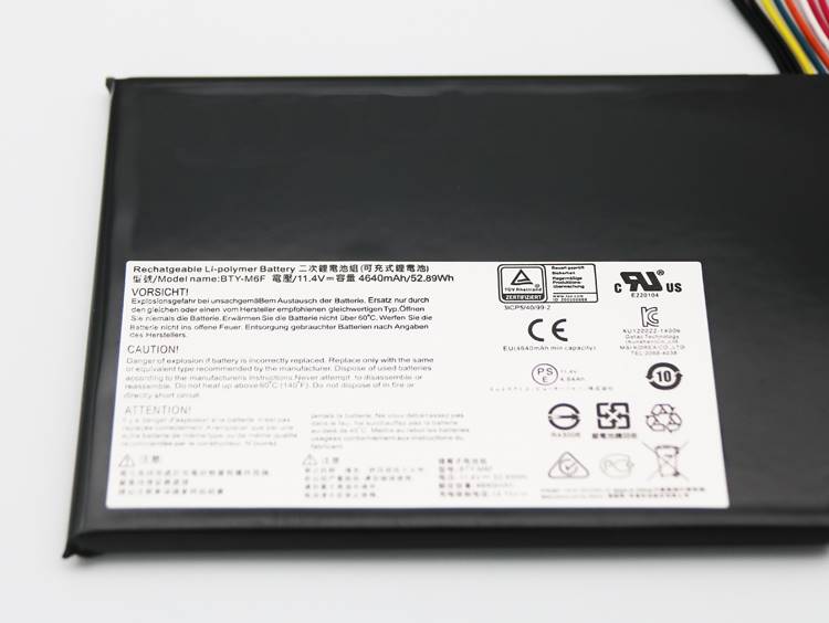 Original 4640mAh 52Wh 6 Zellen Akku MSI GS60 2QE Ghost Pro 4K