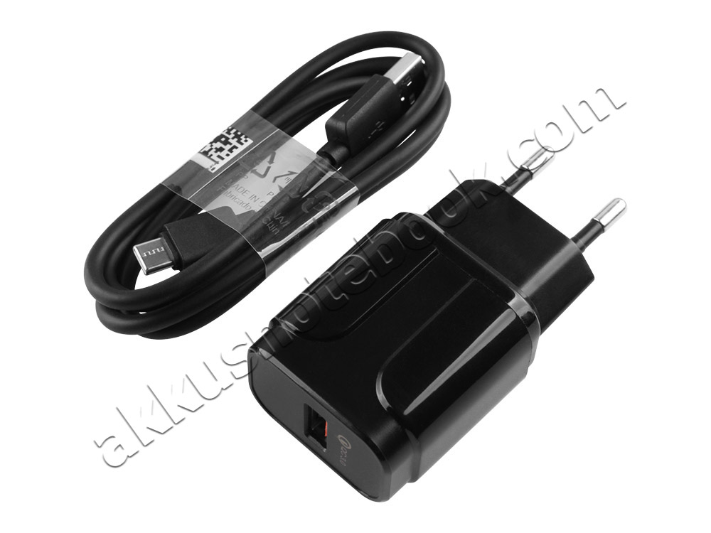 18W USB-C TYPE-C QC3.0 Samsung Galaxy M13 SM-M135F Netzteil Ladegerät