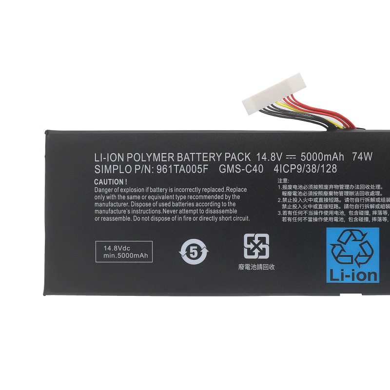 Akku Razer Blade RZ09-0117 5000mAh 74Wh