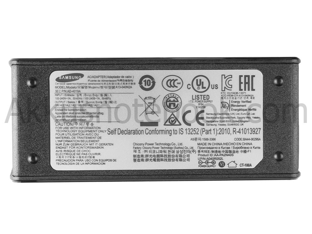 Original 40W Netzteil Samsung 305U1A-A04 305U1A-A05