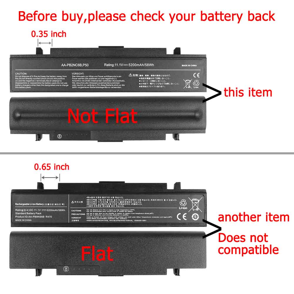 Original 5200mAh 58Wh Samsung 300E4A-S08 300E4C-U01 300E4X-U07 Akku