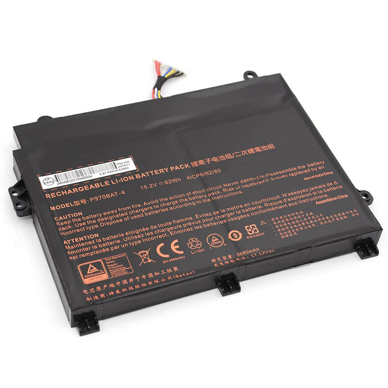 Original Akku Clevo P960RN P960ED P960EF 3680mAh 62Wh