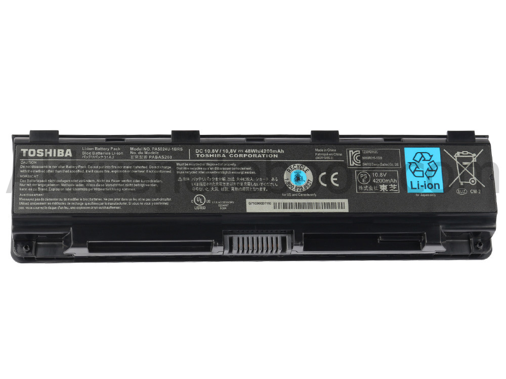 6 Zellen 4200mAh Akku Toshiba Satellite C50-A I0010 I0013 I0014