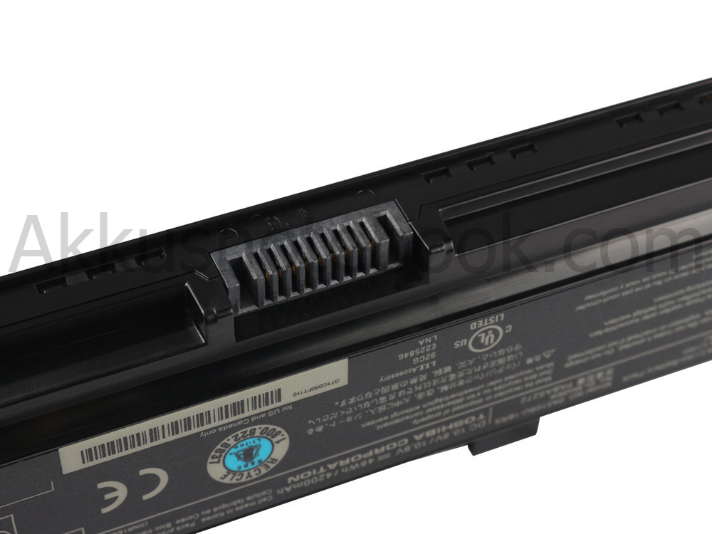 4400mAh 48Whr Akku Toshiba Satellite C50-A P0012 P0013 P0014