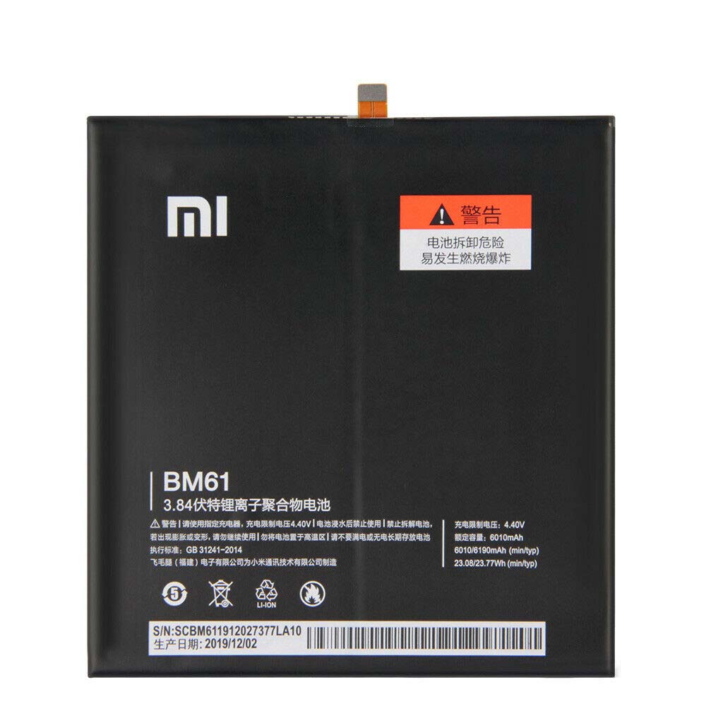 Original 6010mAh 23.08Wh 1-Zellen Xiaomi Pad 2 Akku